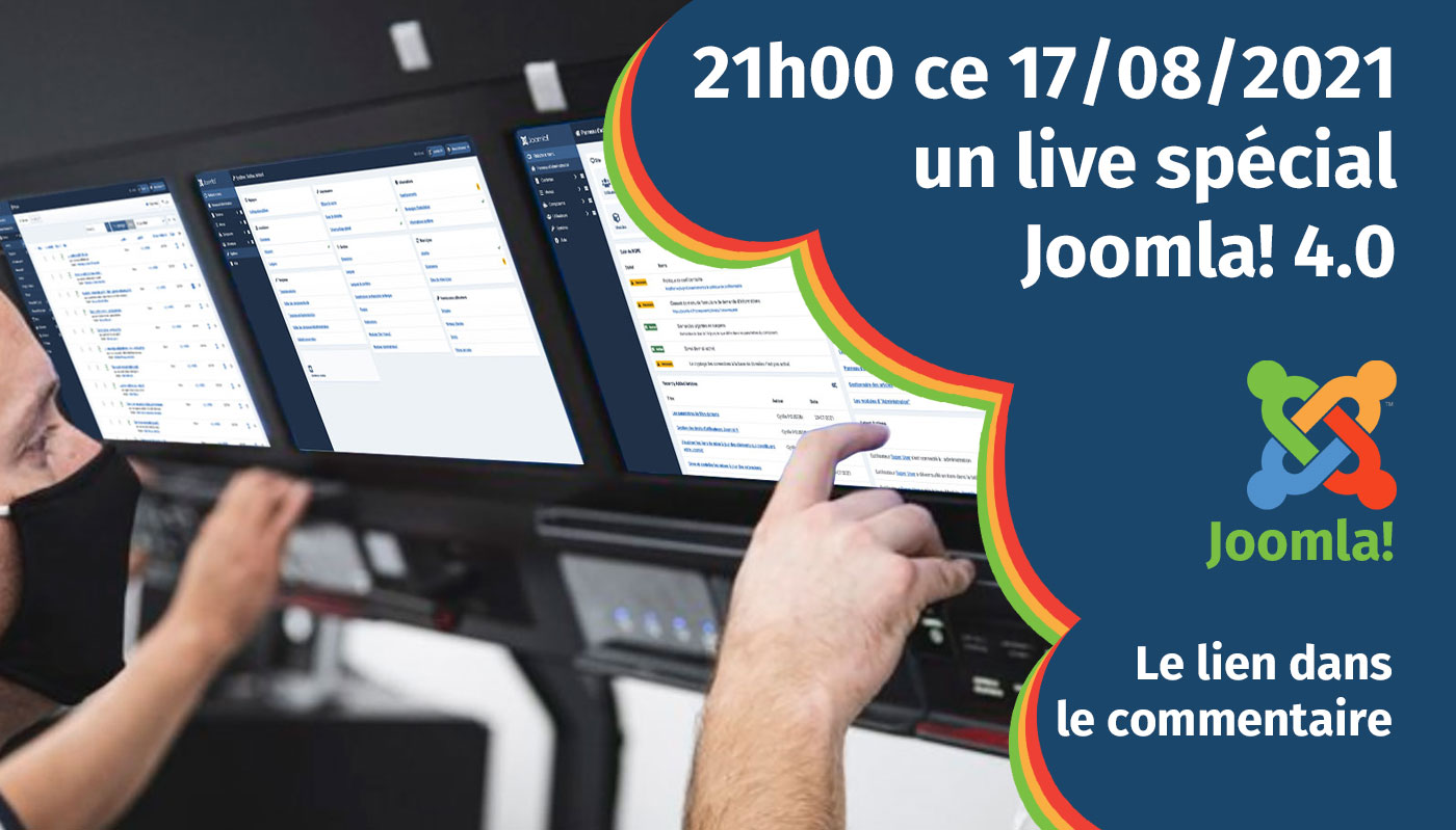 Un live pour Joomla! 4